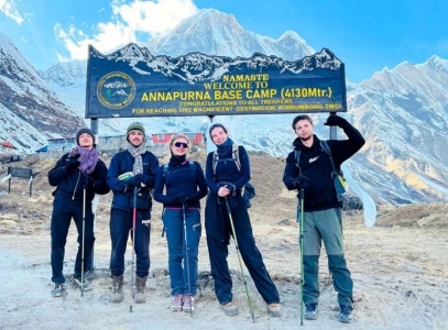 New Signboard Installed at Annapurna Base Camp (ABC)